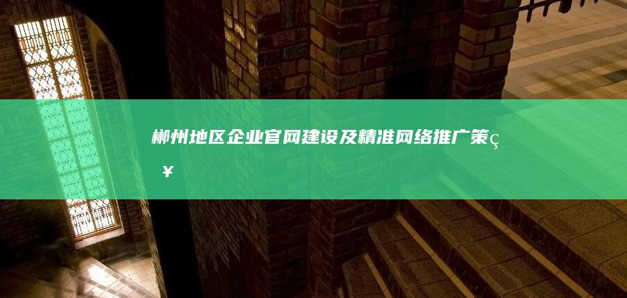 郴州地区企业官网建设及精准网络推广策略